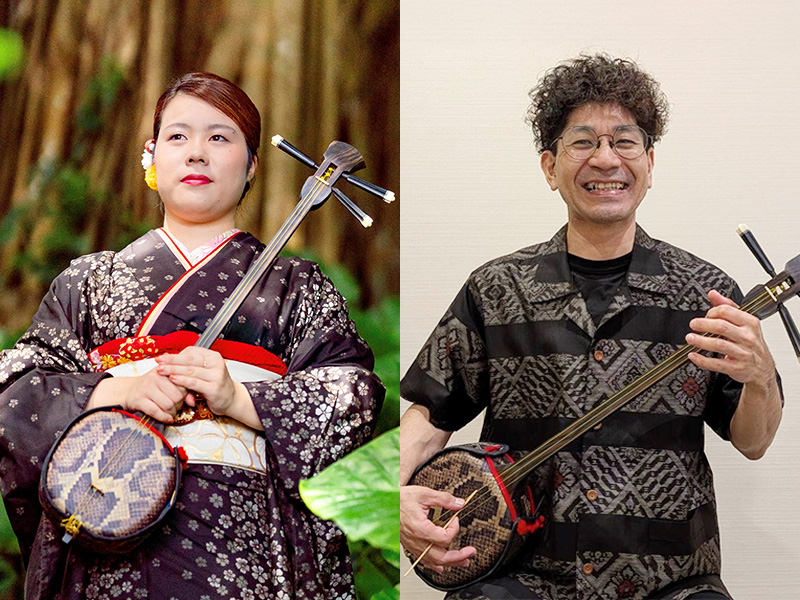 界 眞子 奄美シマ唄ステージ(界 眞子・山元 俊治)